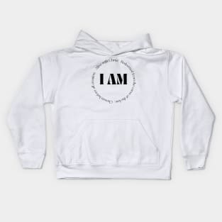 I Am Alive With Christ, Redeemed, Chosen - Bible Quotes - Christian Kids Hoodie